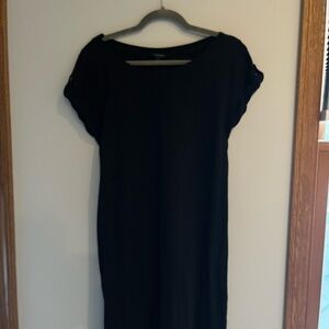 Banana Republic Classic Black Midi Dress